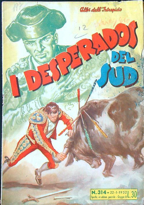 I desperados del sud - copertina