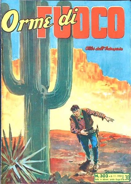 Orme di fuoco - copertina