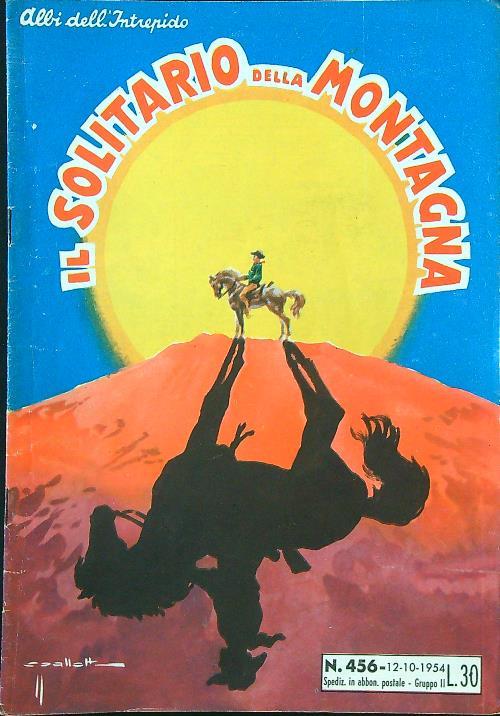 Il solitario della montagna - copertina
