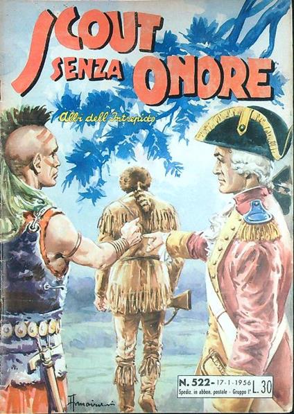 Scout senza onore - copertina