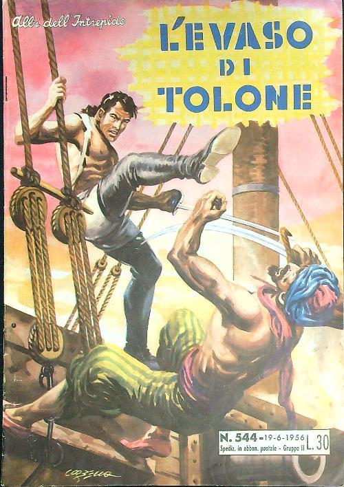 L' evaso di tolone - copertina