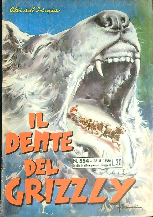 Il dente del Grizzly - copertina