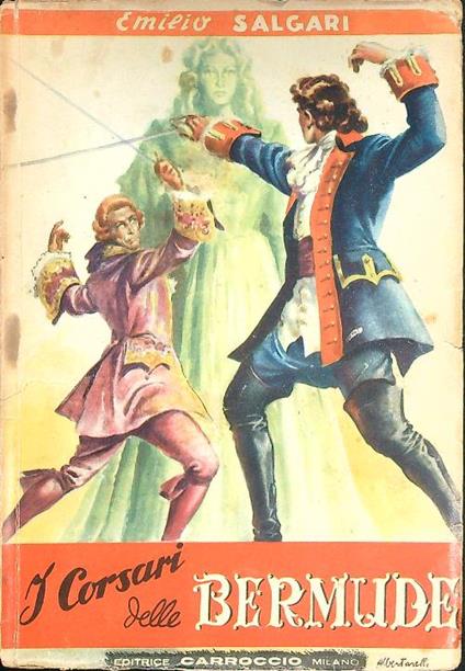 I corsari delle Bermude - Emilio Salgari - copertina