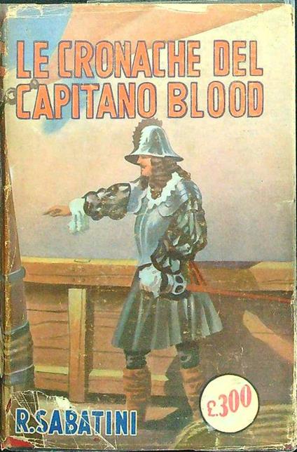 Le cronache del capitano Blood - C. Sabatini - copertina