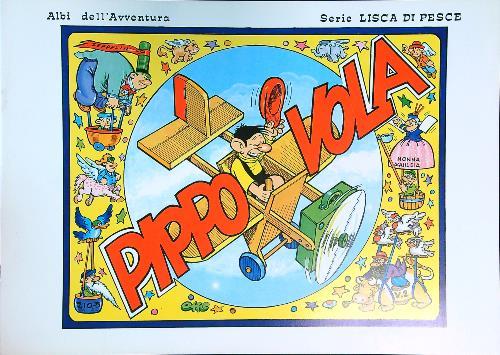 Pippo vola - Jacovitti - copertina
