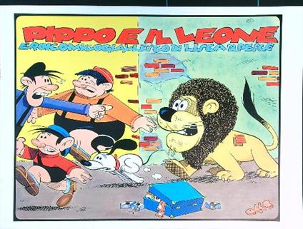 Pippo e il leone - Jacovitti - copertina