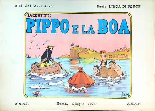 Pippo e la boa - Jacovitti - copertina