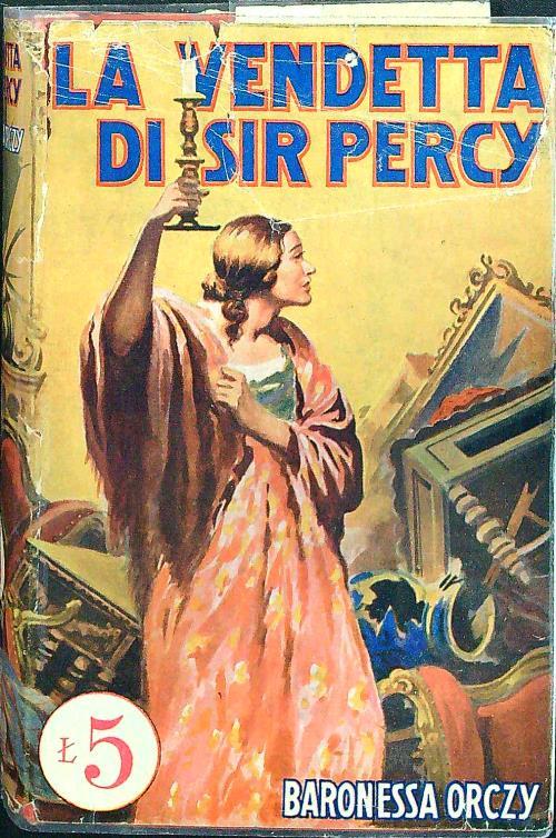 La vendetta di sir Percy - copertina