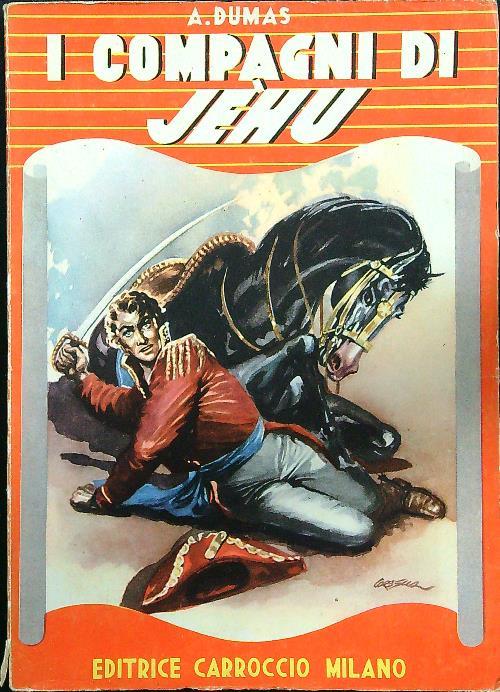 I compagni di Jehu - Alexandre Dumas - copertina