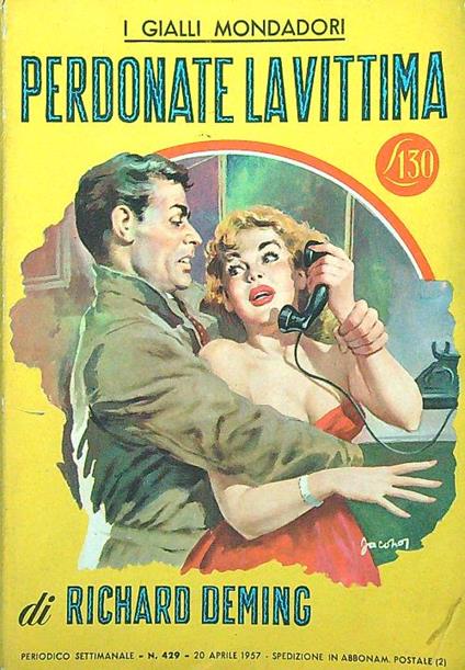 Perdonate la vittima - Richard Deming - copertina