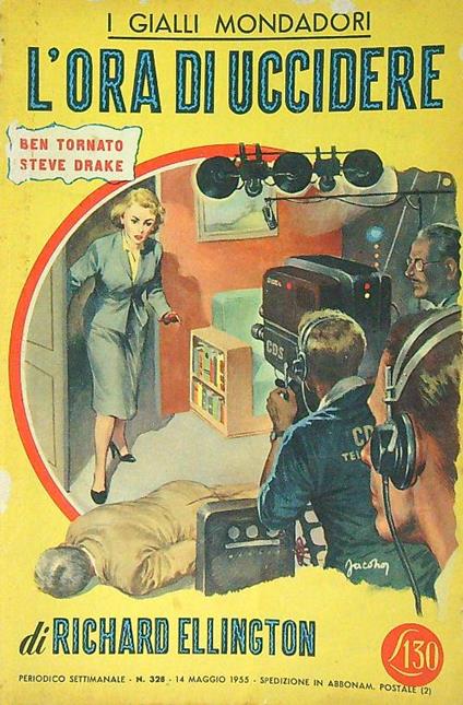 L' ora di uccidere - Richard Ellington - copertina