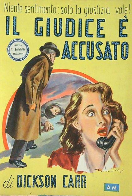 Il giudice è accusato - Carter Dickson - copertina