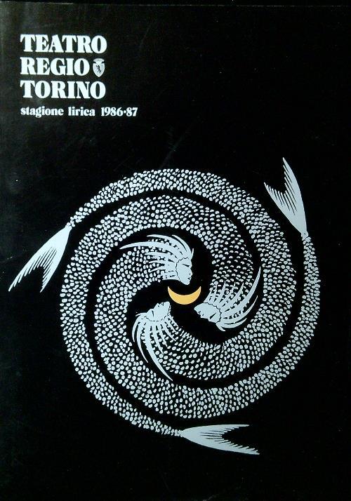 Teatro Regio di Torino. Stagione lirica 1986/87 - copertina