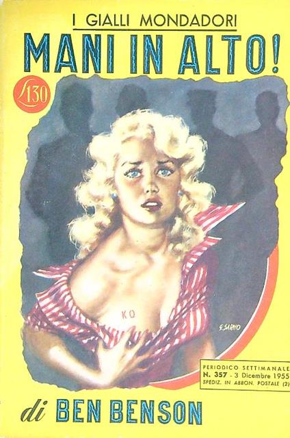 Mani in alto - Ben Benson - copertina