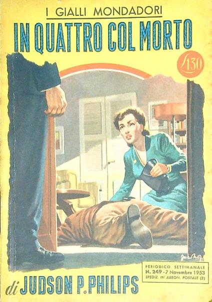 In quattro col morto - copertina