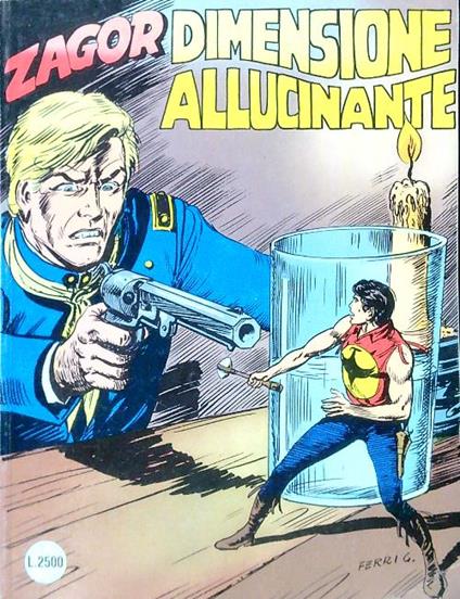 Zagor 391. Dimensione allucinante - copertina