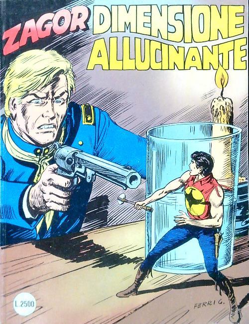 Zagor 391. Dimensione allucinante - copertina