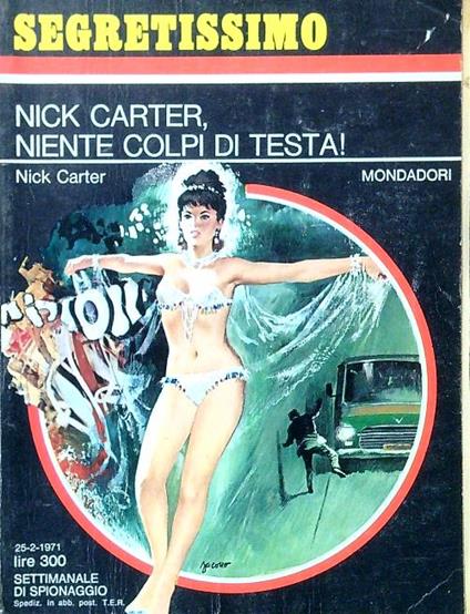 Nick Carter, niente colpi in testa! - Dick Carter - copertina