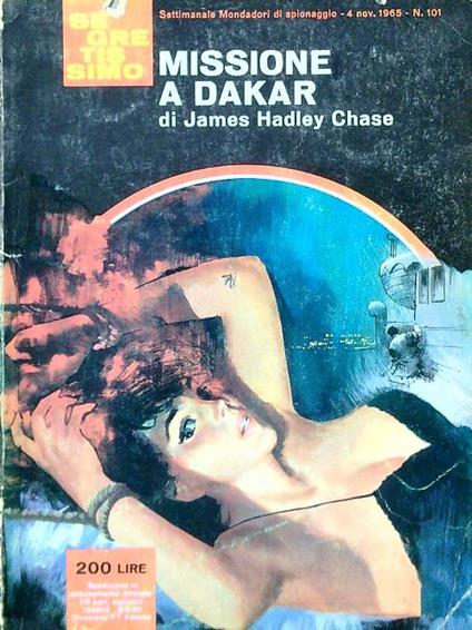 Missione a Dakar - James Hadley Chase - copertina