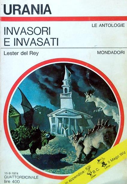 Invasori e invasati - Lester Del Rey - copertina