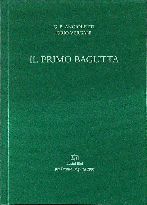 Il primo Bagutta
