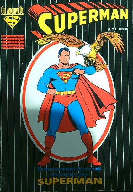 Gli archivi di Superman n.7 - copertina