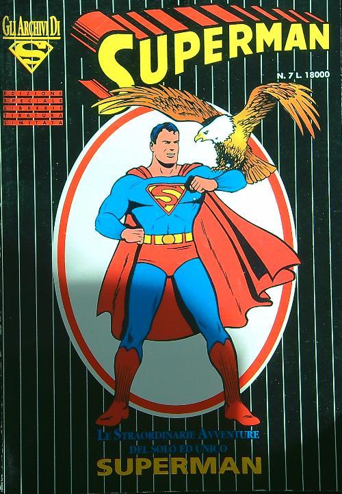Gli archivi di Superman n.7 - copertina