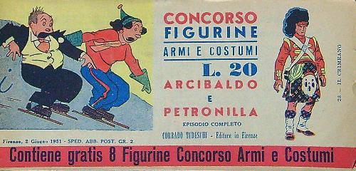 Concorso figurine. Armi e costumi - copertina