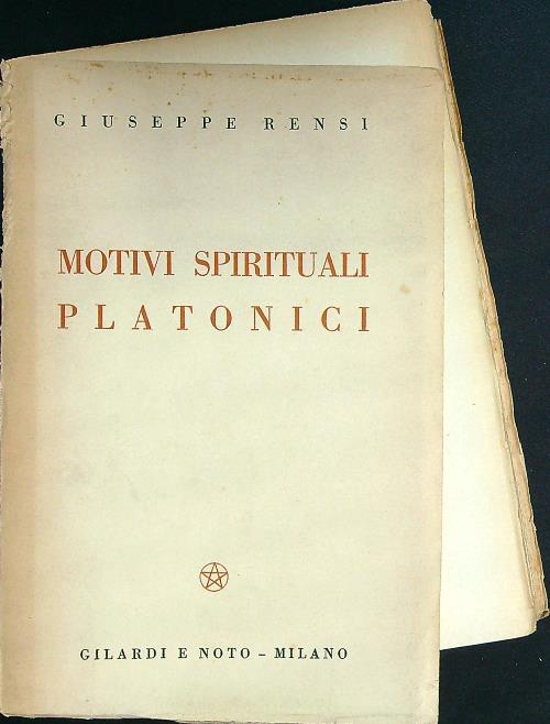 Motivi spirituali platonici