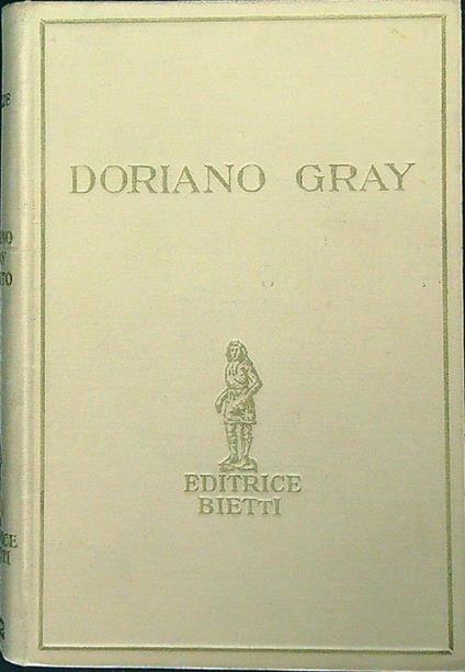 Doriano Gray dipinto - Oscar Wilde - copertina
