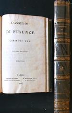 L' assedio di Firenze 4 tomi in 2 volumi