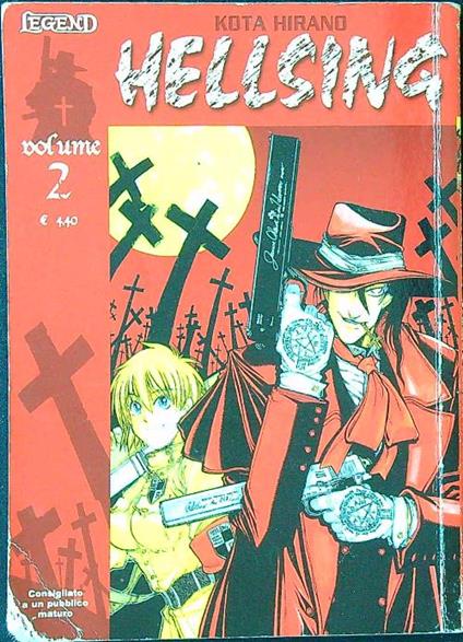 Hellsing vol. 2 - Kohta Hirano - copertina