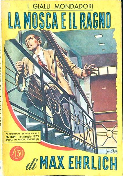 La mosca e il ragno - Max Ehrlich - copertina