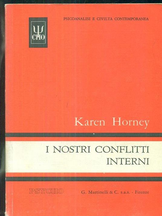 I nostri conflitti interni - Karen Horney - copertina