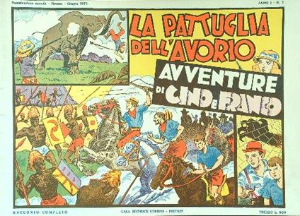 La pattuglia dell'avorio. Avventure di Cino e Franco - copertina