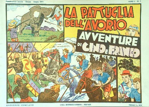 La pattuglia dell'avorio. Avventure di Cino e Franco - copertina