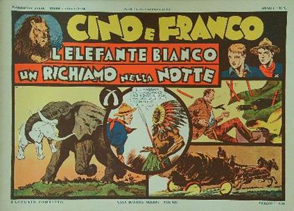 Cino e Franco. L'elefante bianco. Un richiamo nella notte - copertina