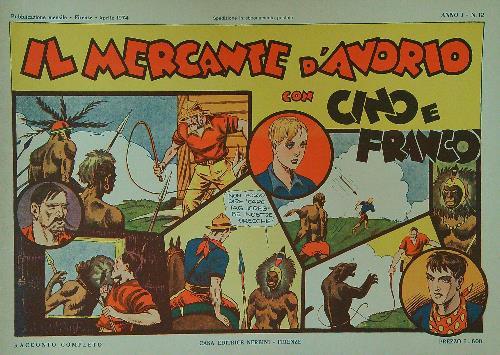 Il mercante d'avorio con Cino e Franco - copertina