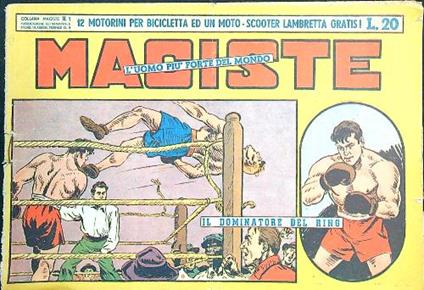 Il dominatore del ring - copertina