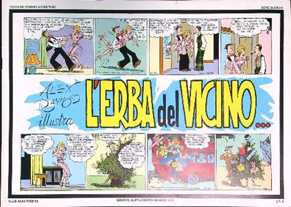 L' erba del vicino - Alex Raymond - copertina