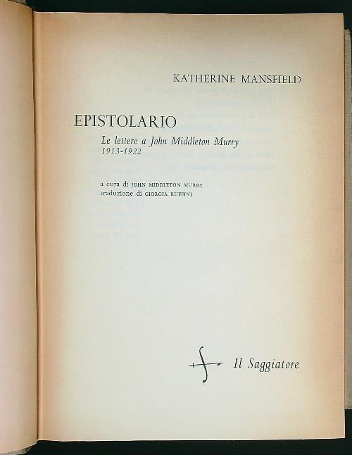 Epistolario