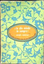 Te dio miedo la sangre?