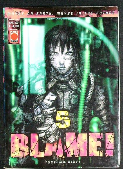 Blame! 5 - Tsutomu Nihei - copertina