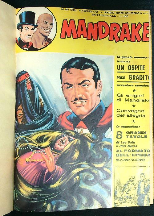 Mandrake raccolta vari numeri annata 1972
