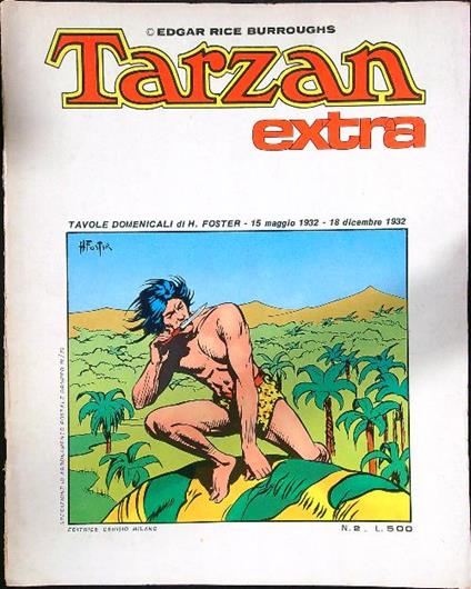 Tarzan extra 15/05/1932 - 18/12/1932 - copertina