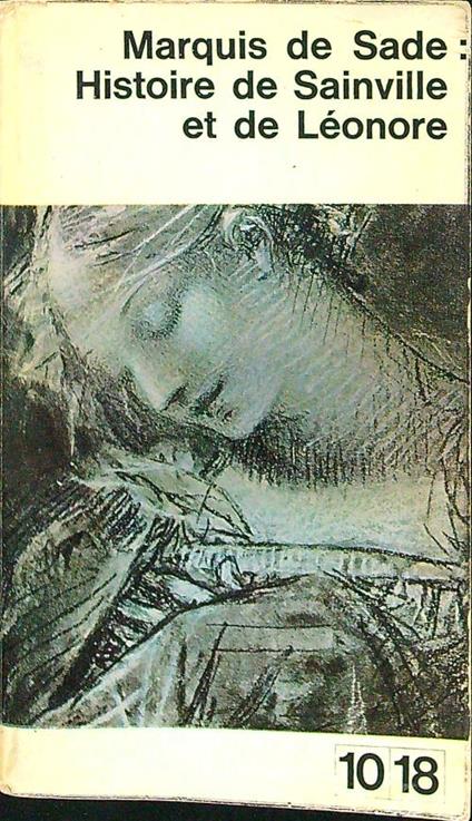 Histoire de Sainville et de Leonore - François de Sade - copertina