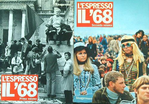 L' Espresso Il ' 68 2vv - Francesco Erbani - copertina