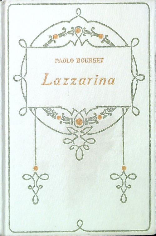 Lazzarina - Paul Bourget - copertina