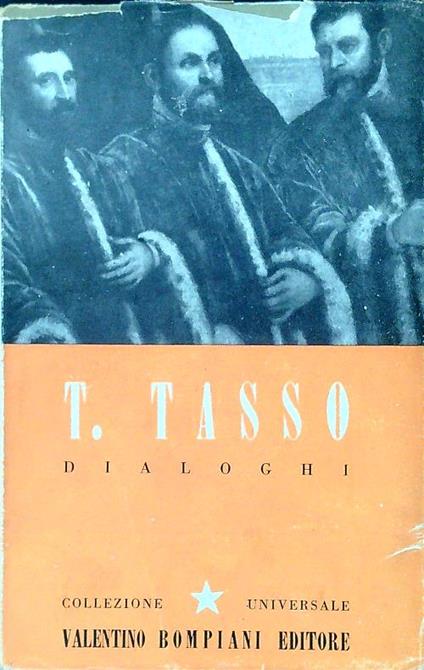 Dialoghi - Torquato Tasso - copertina
