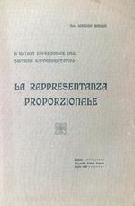 La rappresentanza proporzionale